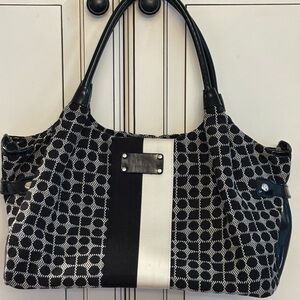 Kate Spade Black and White Women's Purse